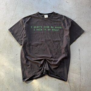 OP Black Tee with Green Text